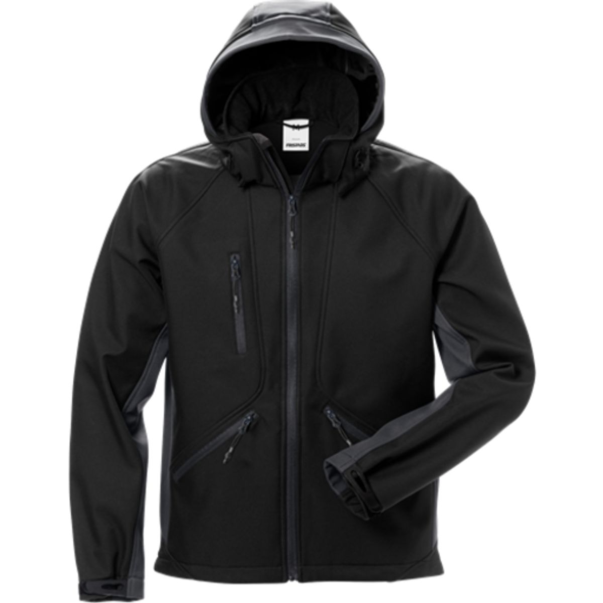 SOFTSHELL JAKKE SORT/GRÅ 2XL SORT/GRÅ 2XL A-CODE