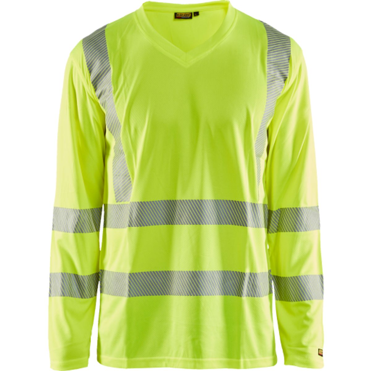 HIGH VIS UV T-SHIRT LANG ÆRME GUL XXL