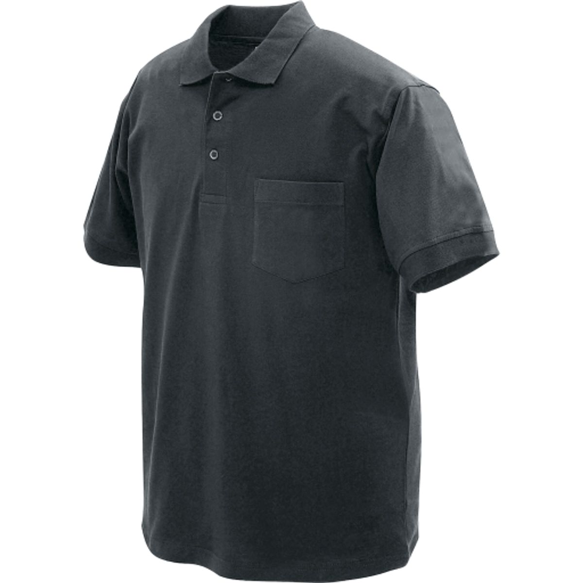 Poloshirt Sort XXL