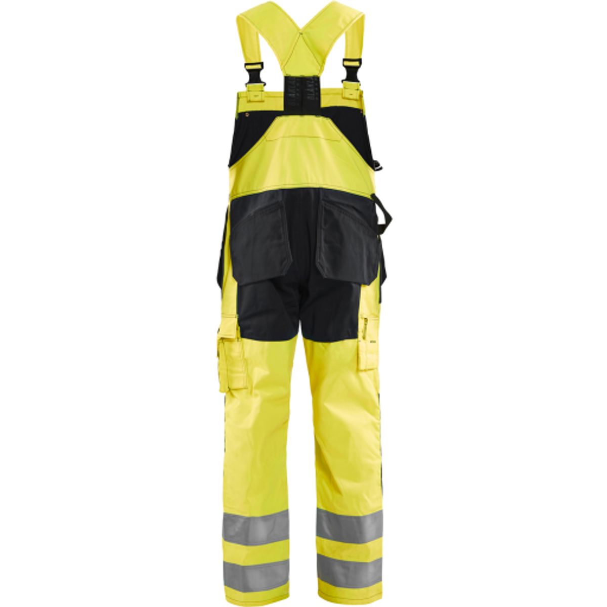 HIGH VIS OVERALL HIGH VIS GUL/ SORT C58