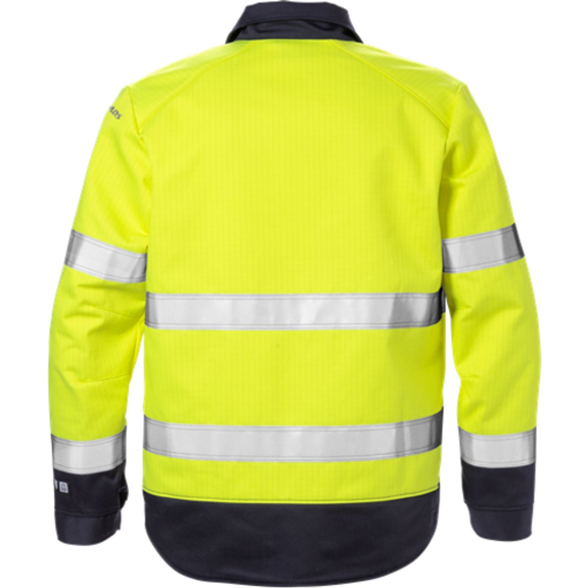 Kansas Flame jakke 125938, High-Vis kl.3 gul/marine, str. 4XL