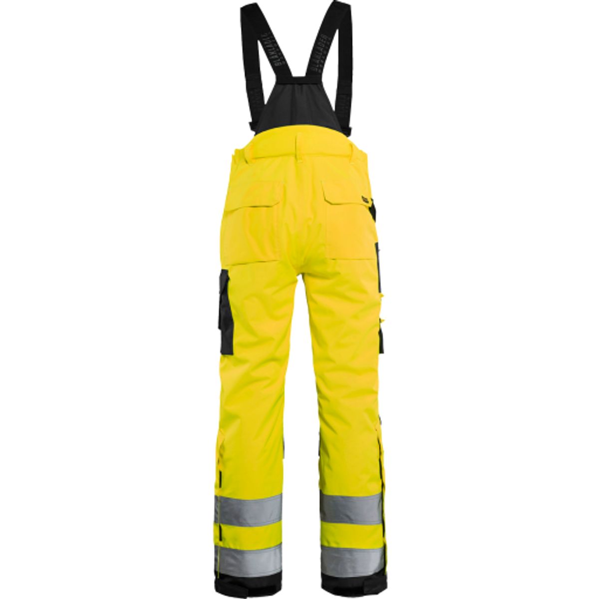 Dame hi-vis buks gul/sort 42