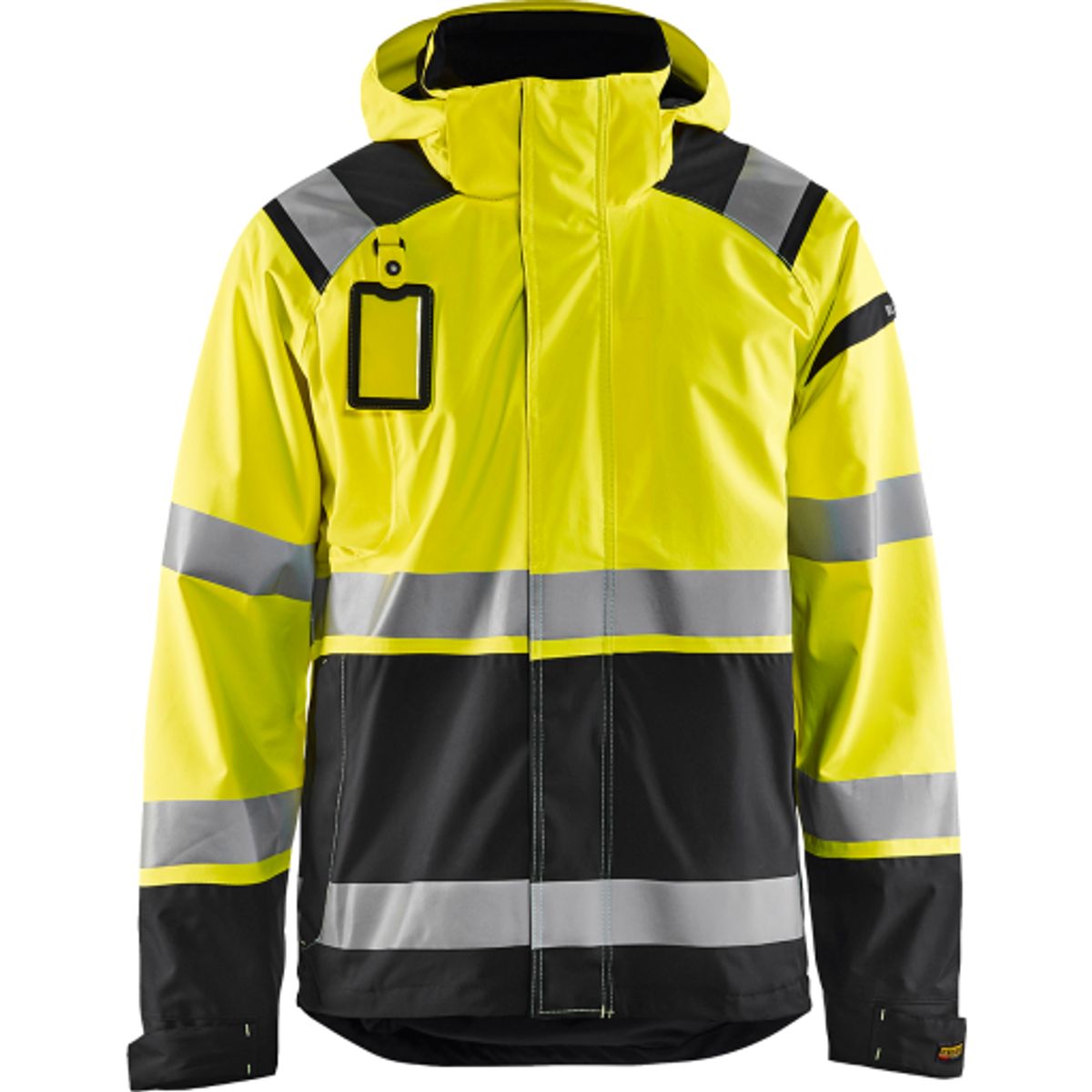 Skaljakke high-vis gul/sort 4X