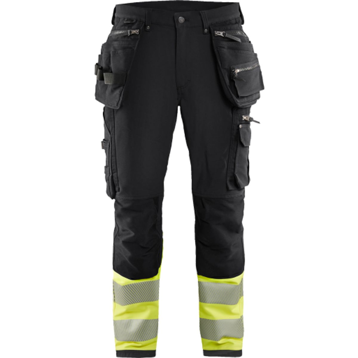 HIGH VIS BUKS 4-VEJS STRETCH S ORT/HIGH VIS GUL C62