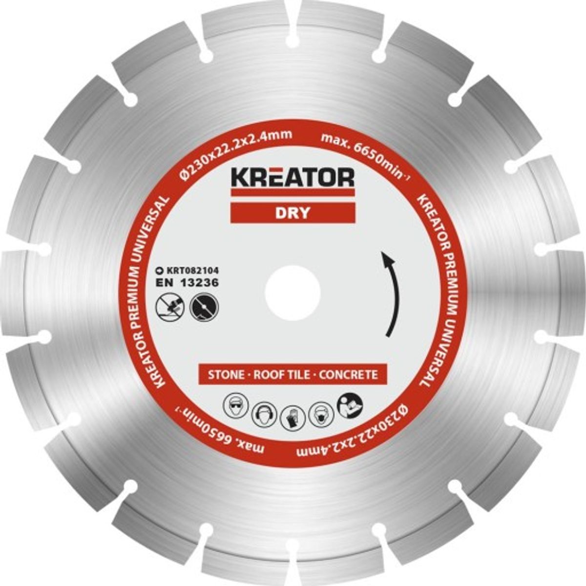 Kreator Premium 5 diamantklinge - Ø230mm