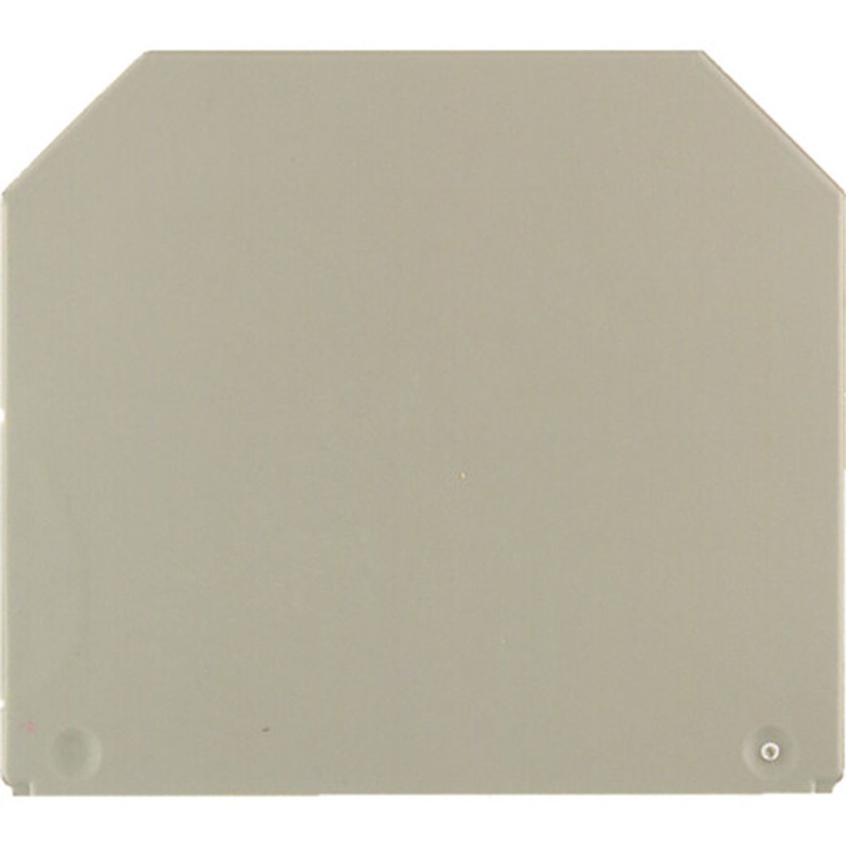 Weidmüller WAP endeplade, beige, 2,5-10 mm²