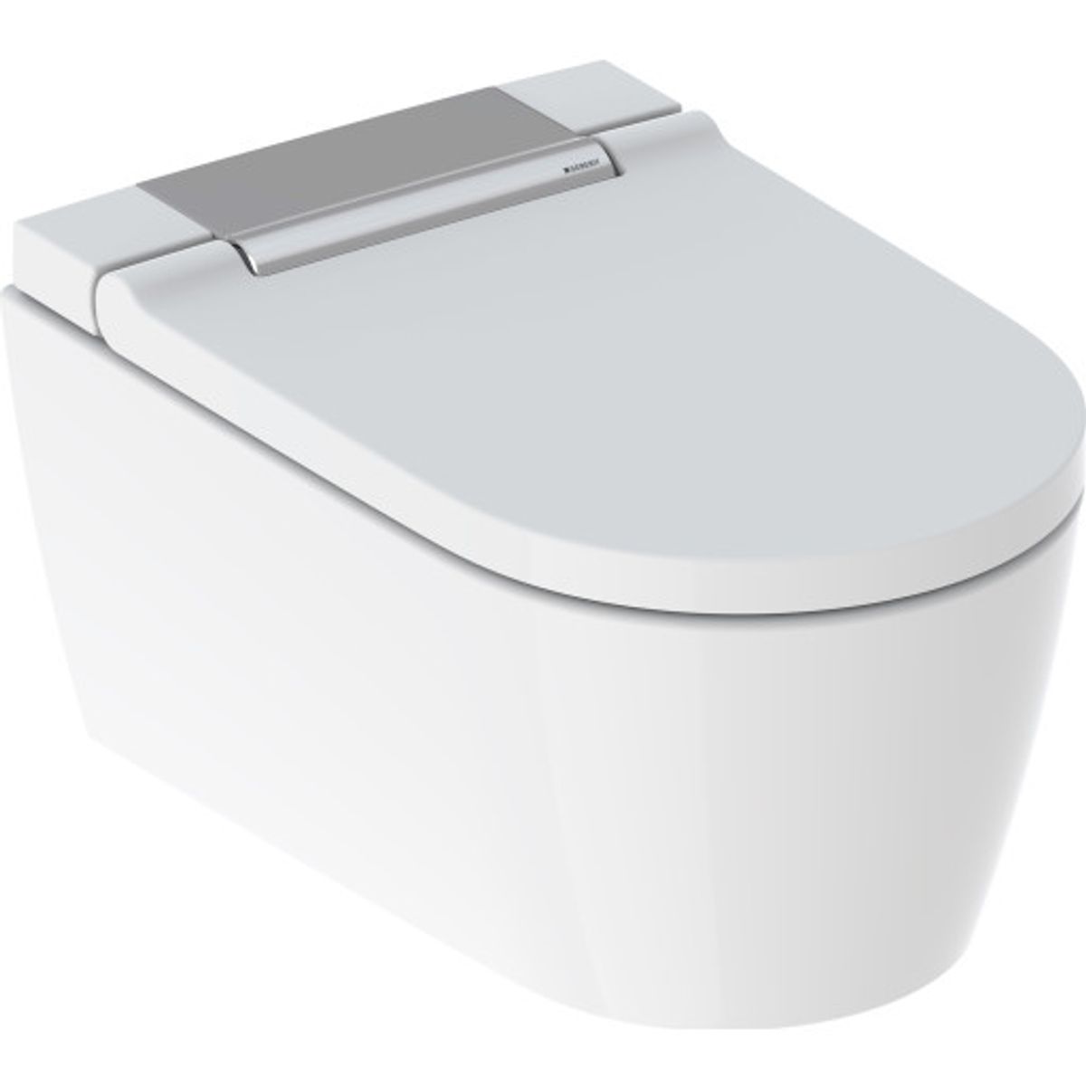 Geberit Aquaclean Sela douchetoilet, krom/hvid