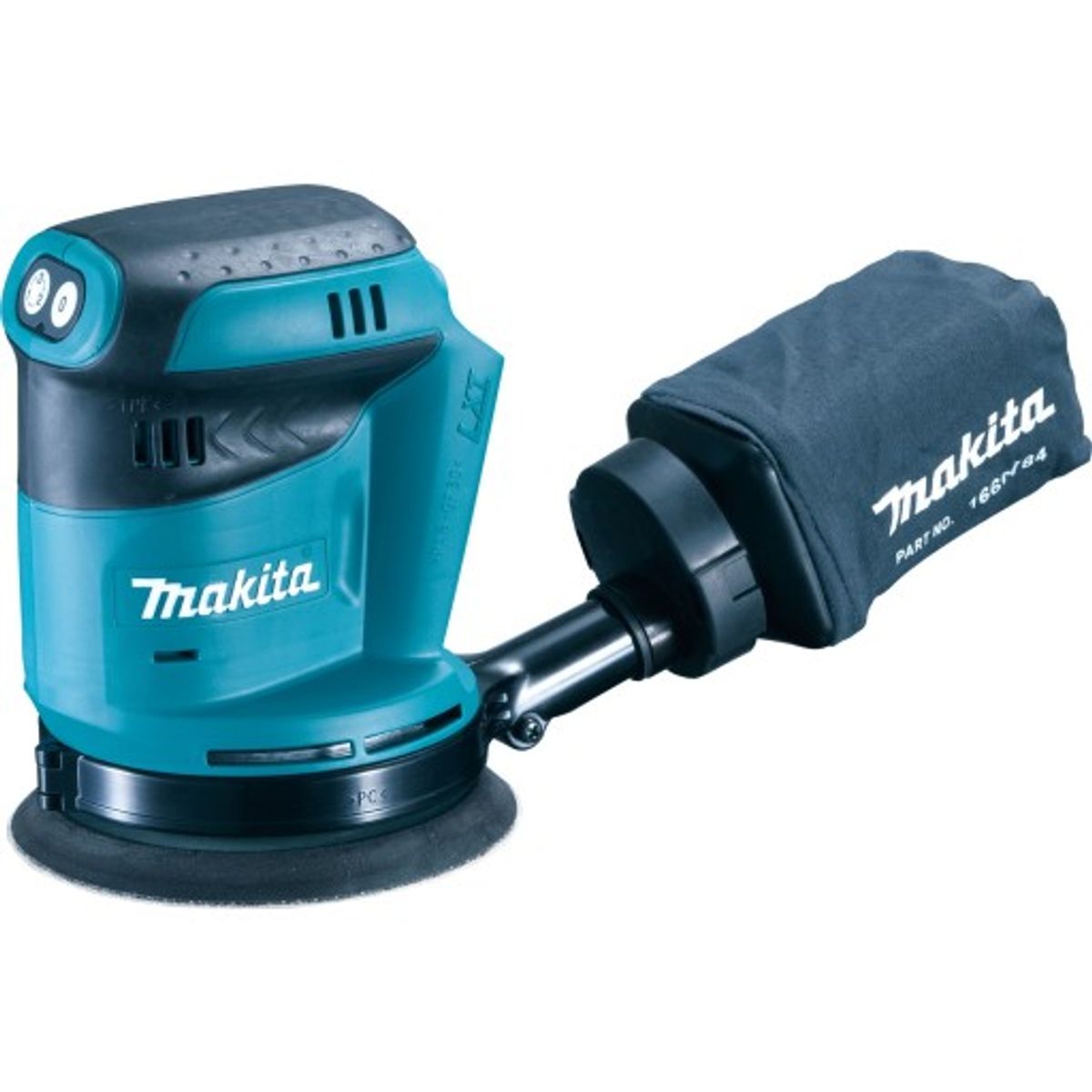 Makita excentersliber, 18V uden batteri, Ø125