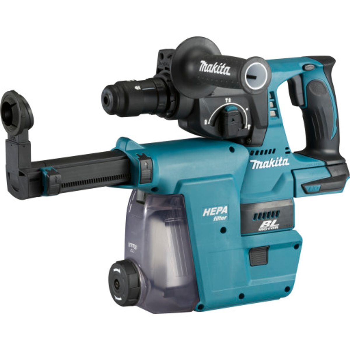 Makita borehammer med selvspændende borepatron 18 volt