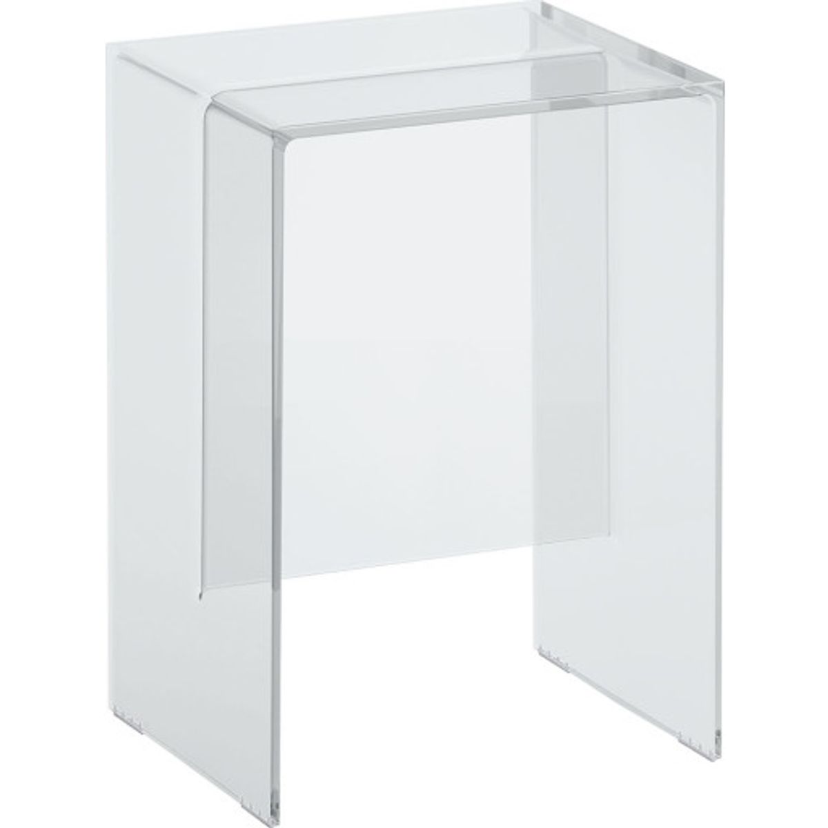 Kartell Laufen Max Beam skammel, transparent