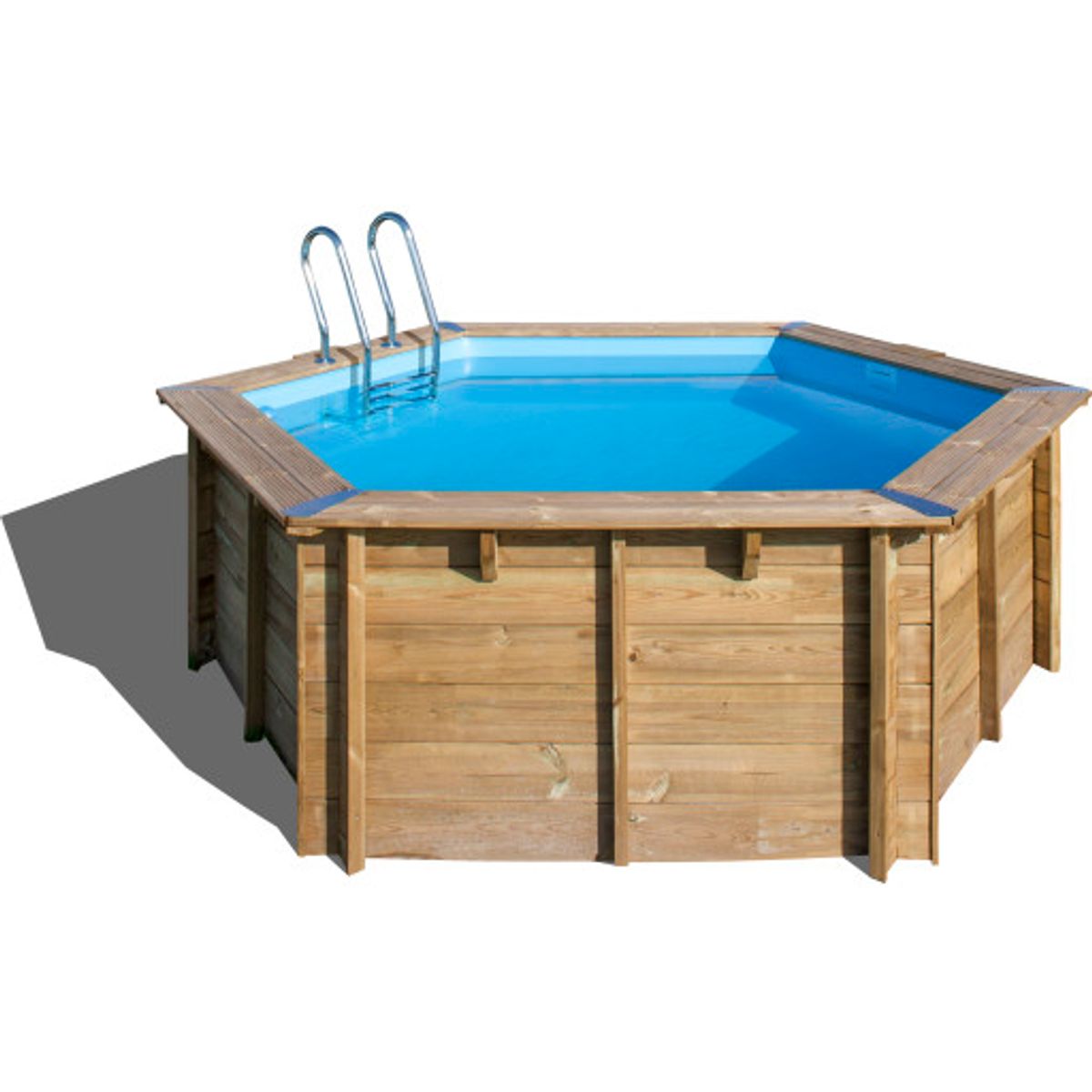 Vanille 2 Rund Wood Pool Ø400x119 cm