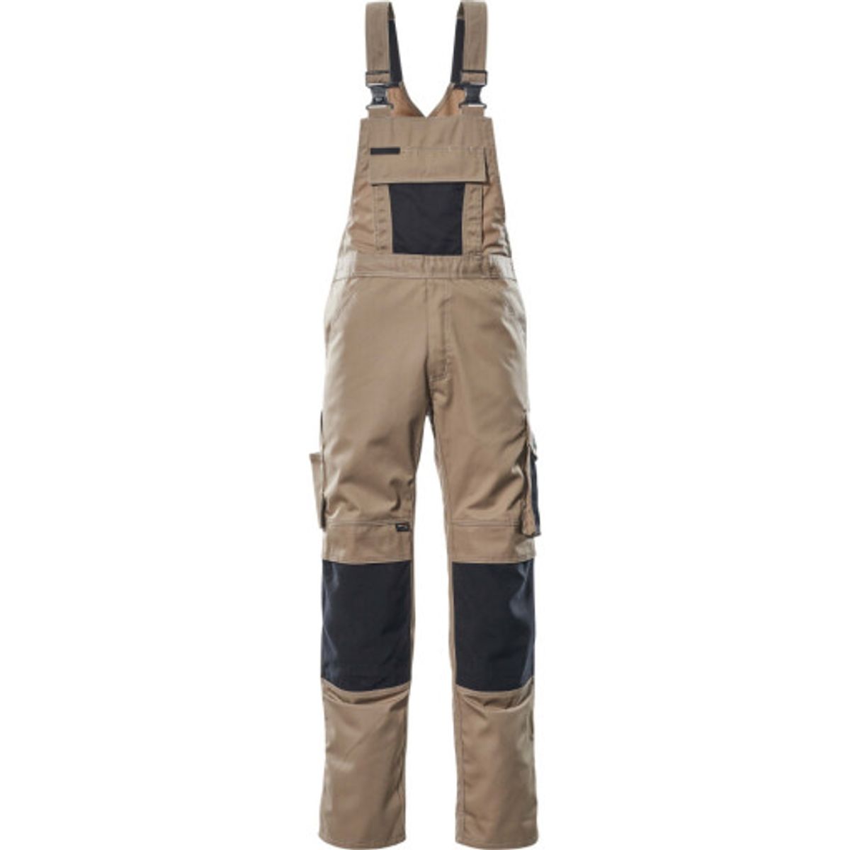 Mascot overall 12169-442, Augsburg, lys khaki/sort, str. 82/C42