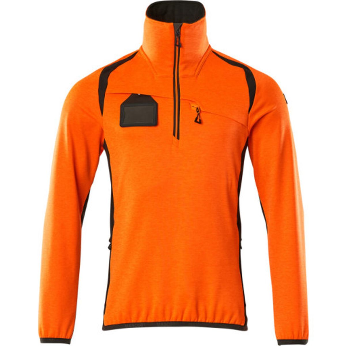 Mascot fleecetrøje 19303, High-vis orange/mørk antracit, str. 5XL