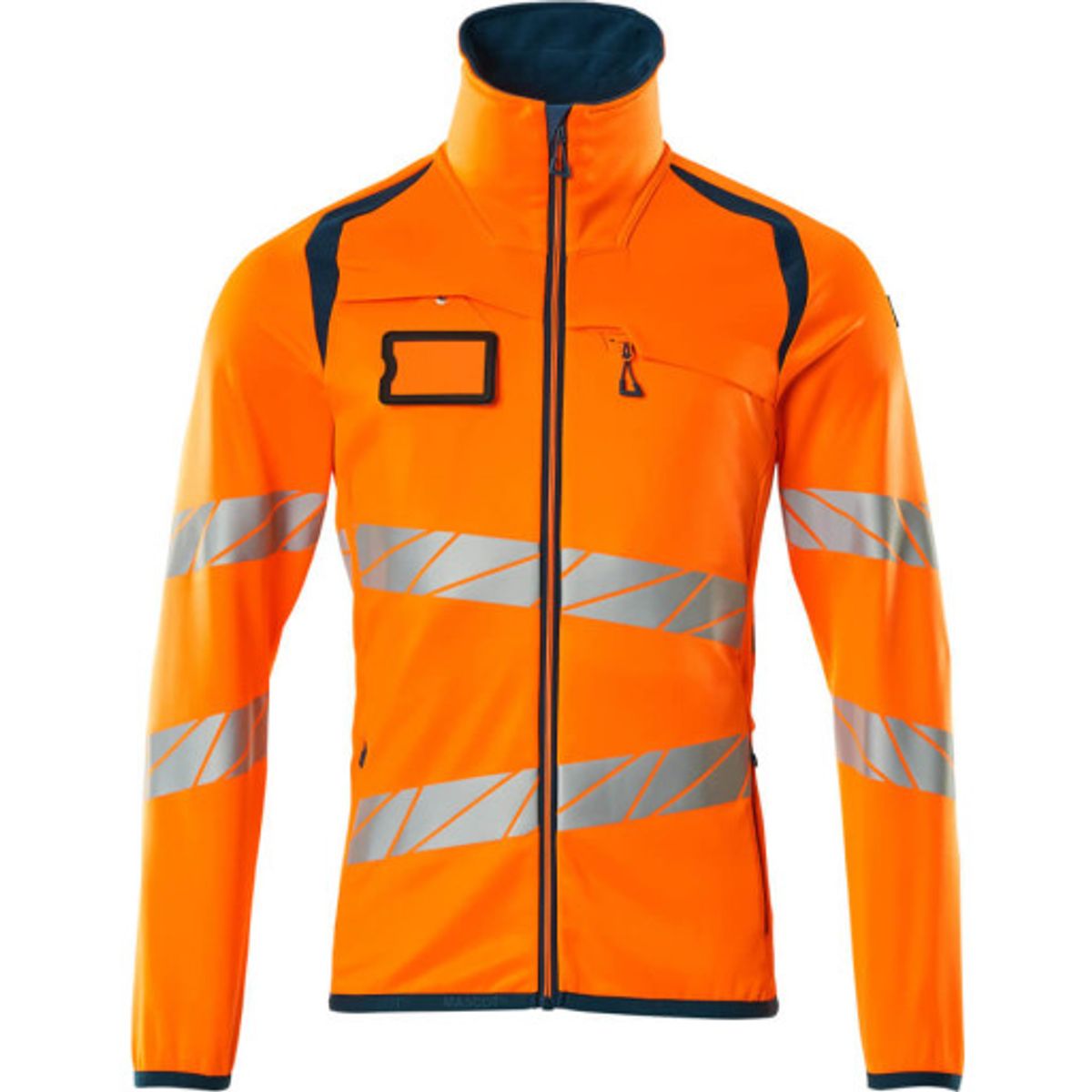 Mascot fleecetrøje 19103, High-Vis kl.2 orange/petroleum, XL