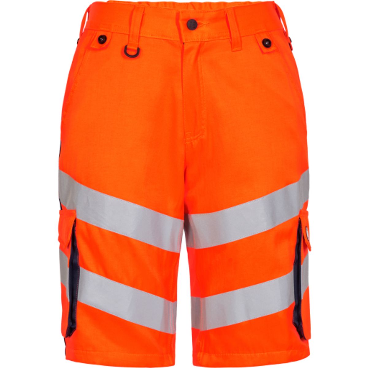 FE Engel shorts 6545-319, High-Vis kl.1 orange/blå, str. 132