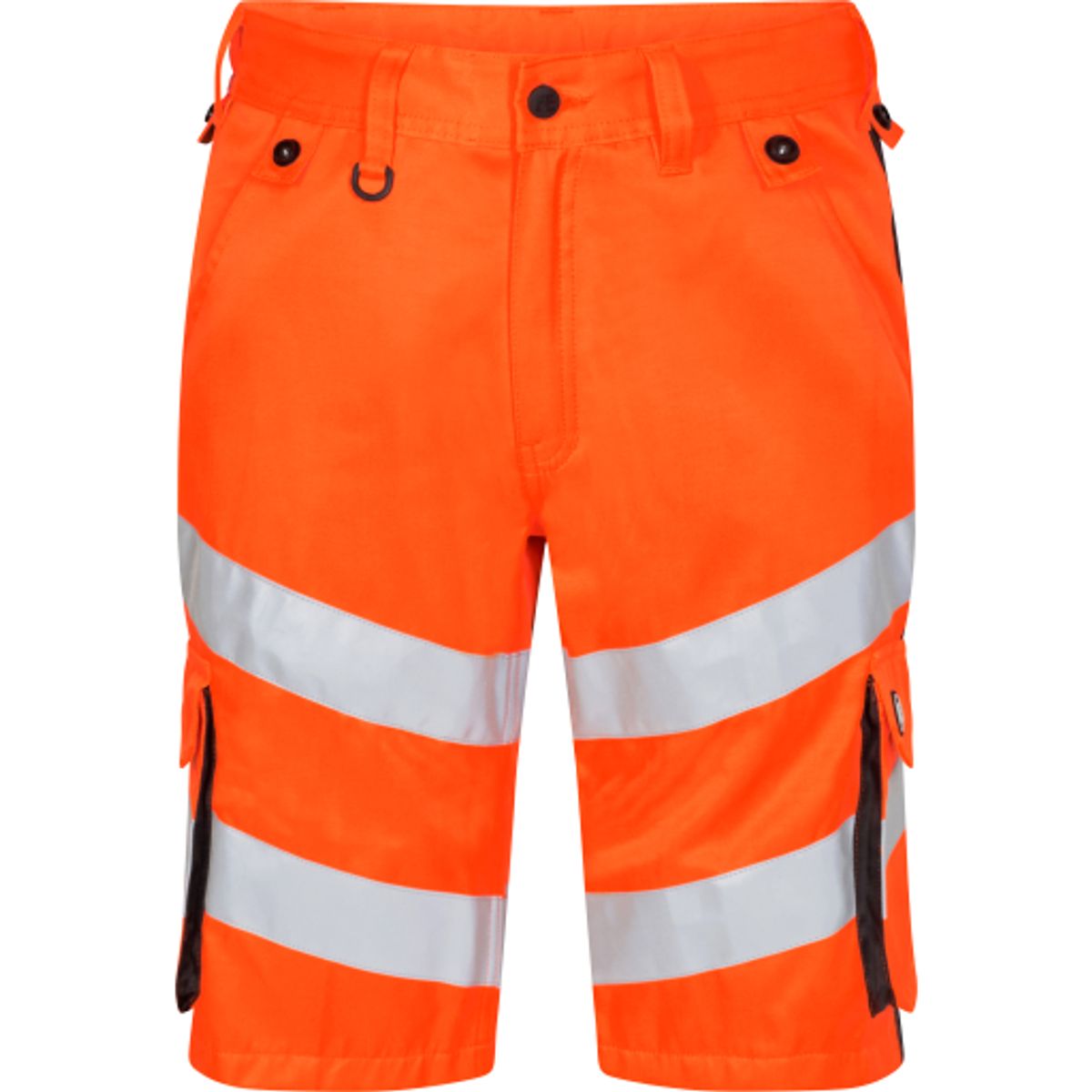 FE Engel shorts 6545-319, High-Vis kl.1 orange/grå, str. 96