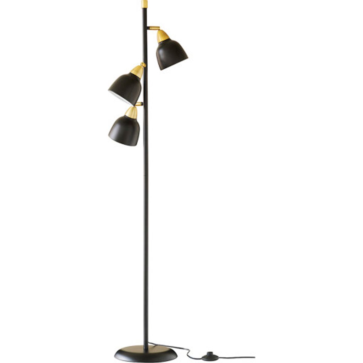 Superliving Urban Triple gulvlampe, sort