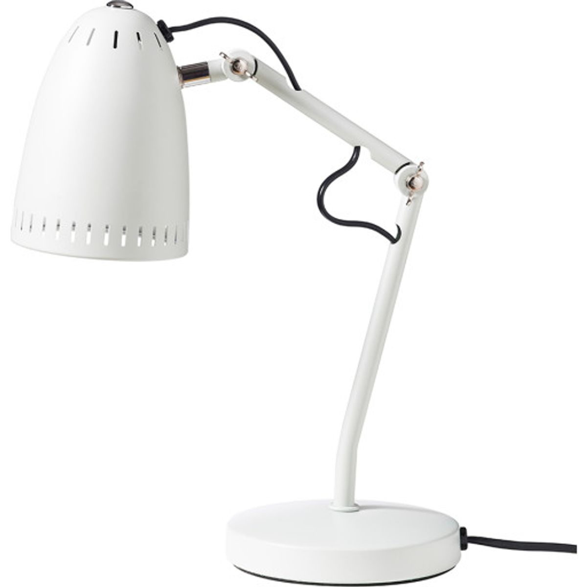 Superliving Dynamo bordlampe, hvid