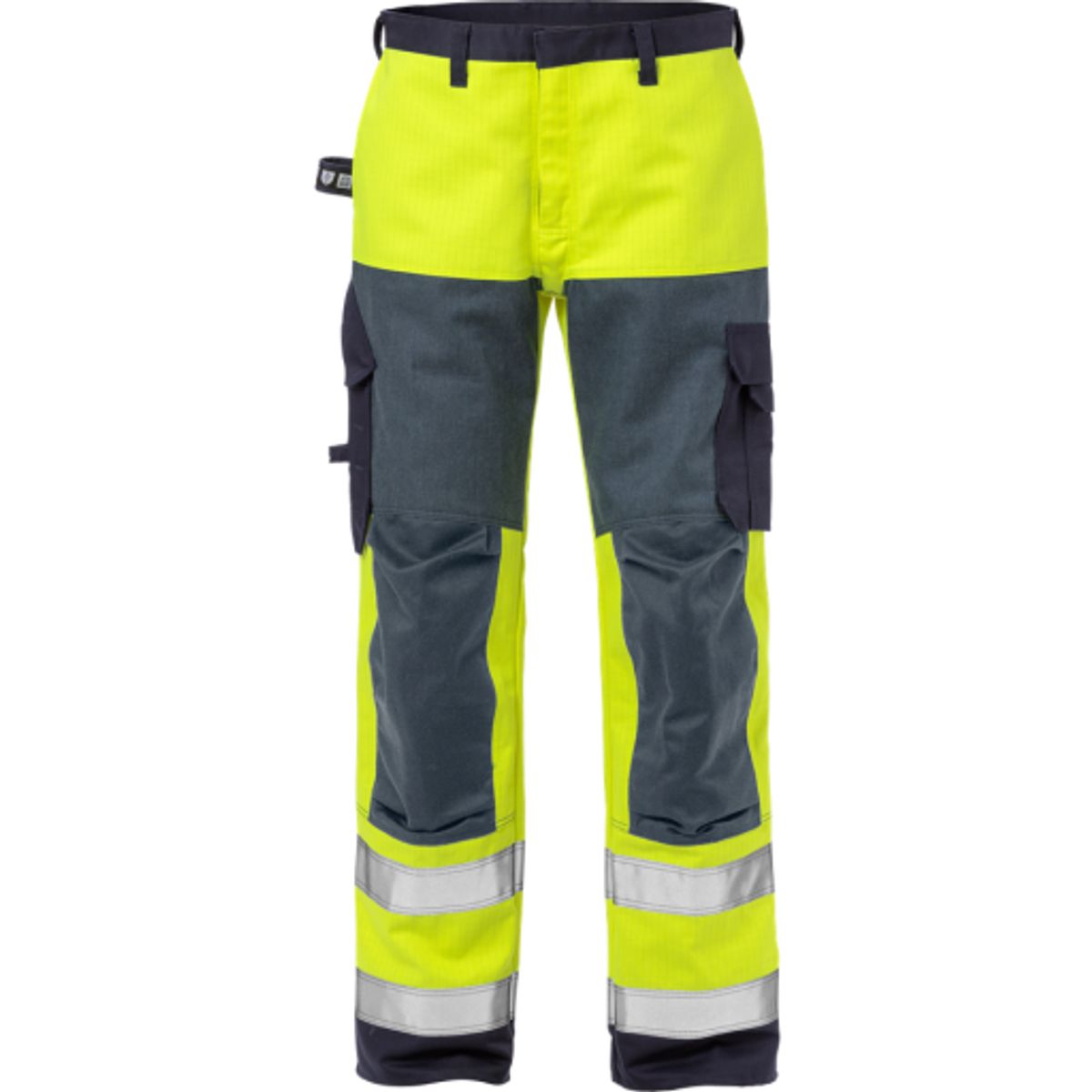 BUKSER HI-VIS GUL/MARINE C52