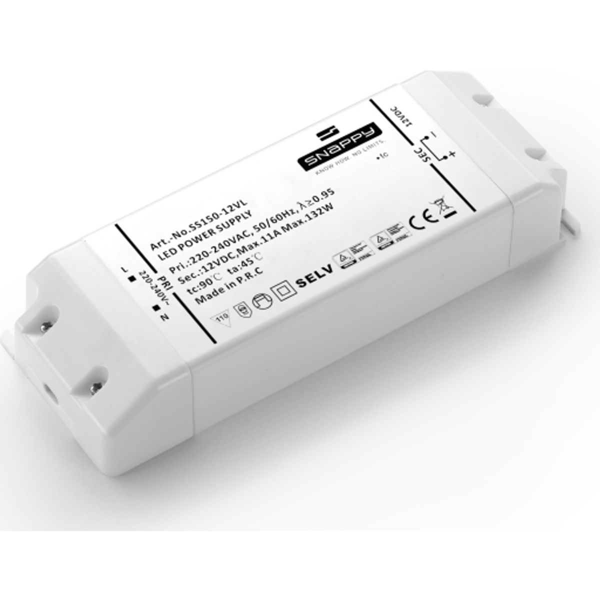 Snappy LED Driver 12V - 150W