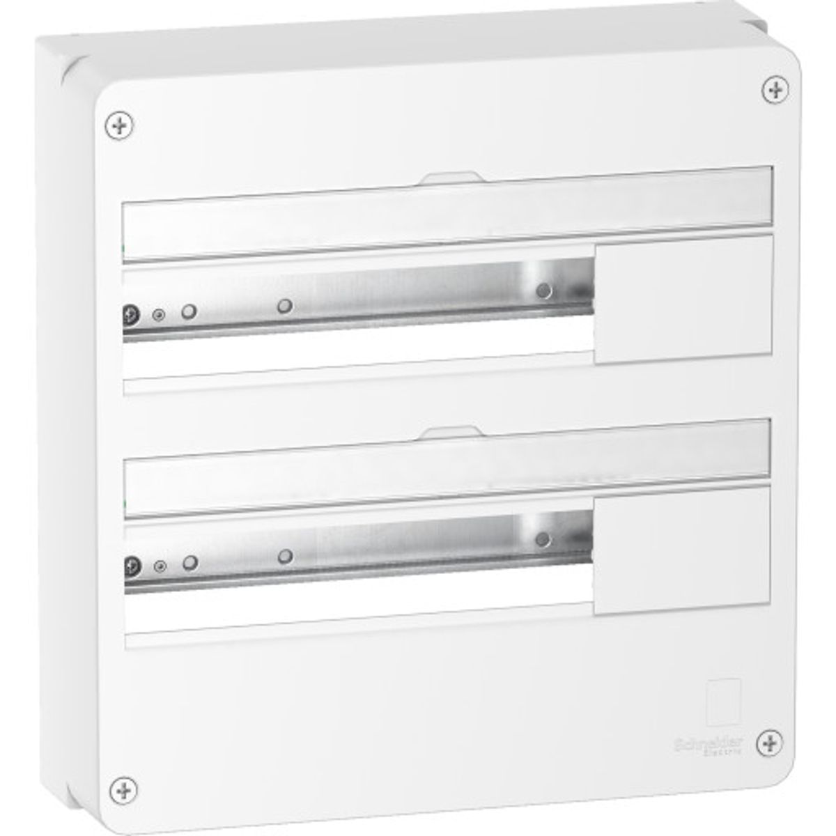 Schneider Electric Resi9 CX gruppetavle 2x18 moduler i hvid