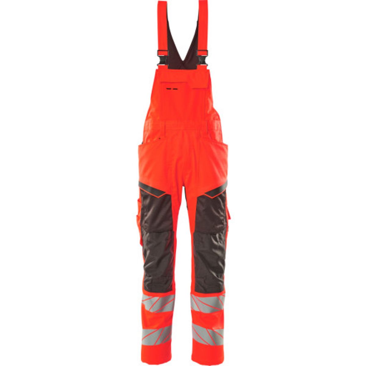 Mascot overall 19569-236, Hi-Vis kl2, rød/antracit, str. 76/C48