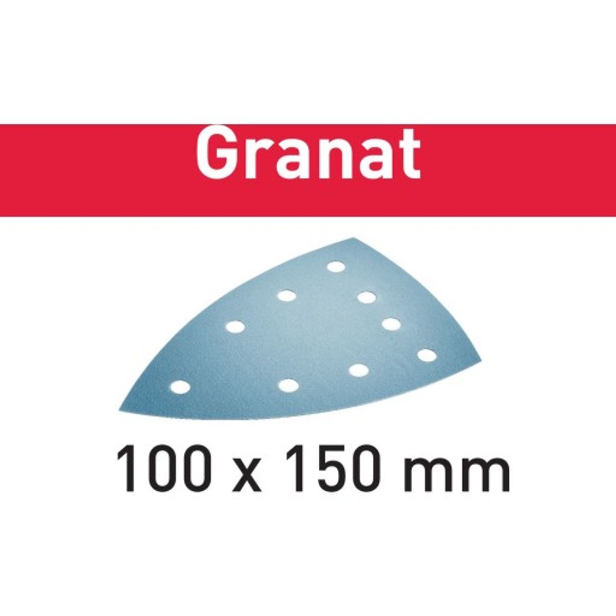 SLIBEPAPIR GRANAT P40 50STK