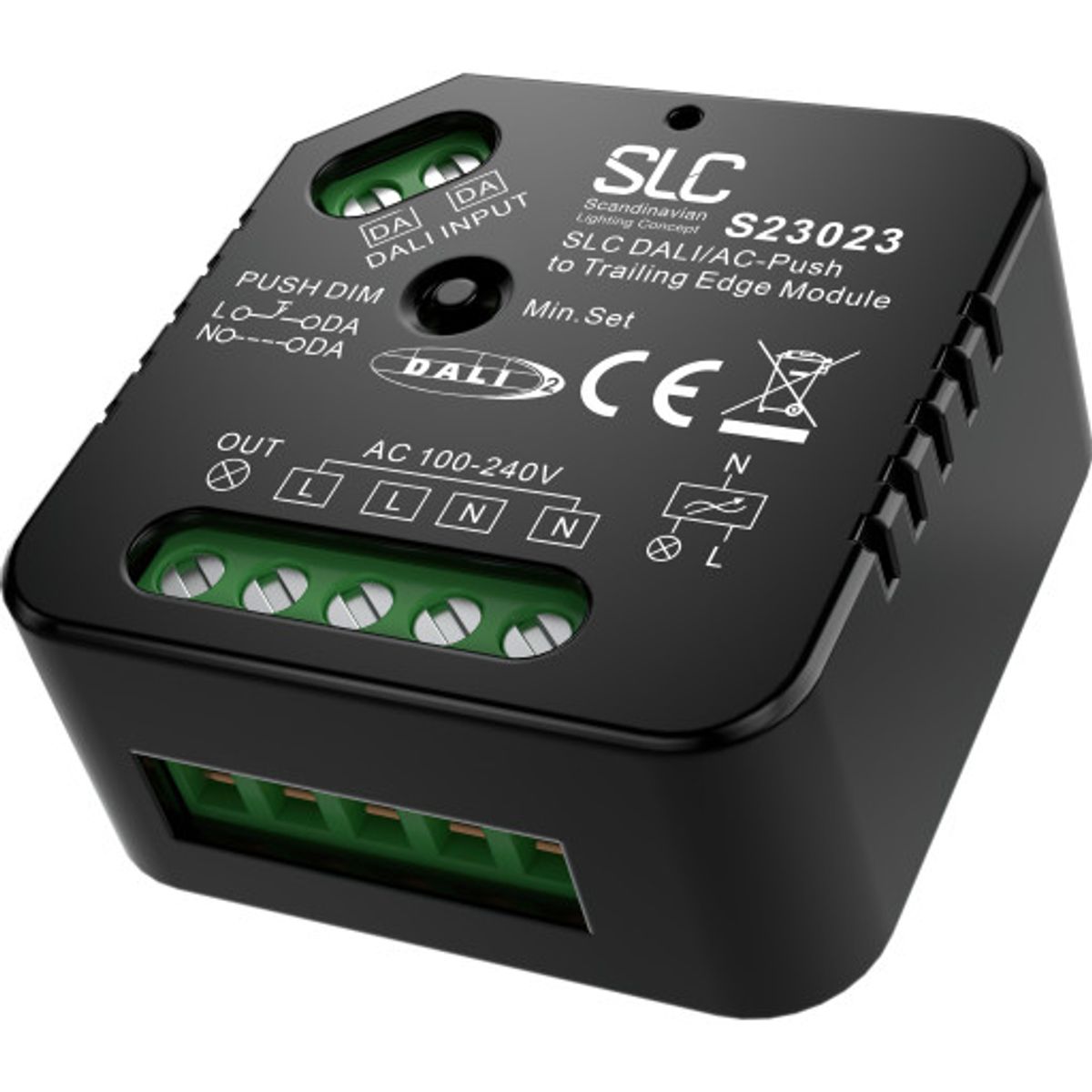 SLC Controller DALI/AC-Push til Bagkant 1,5A