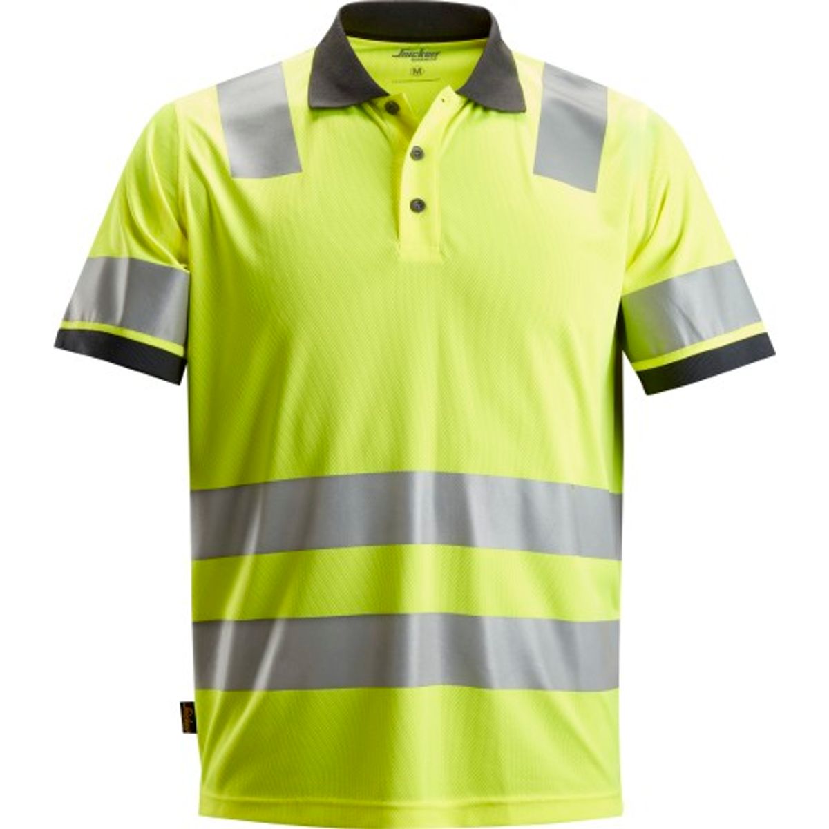 Snickers poloshirt 2730, high-vis gul str. L