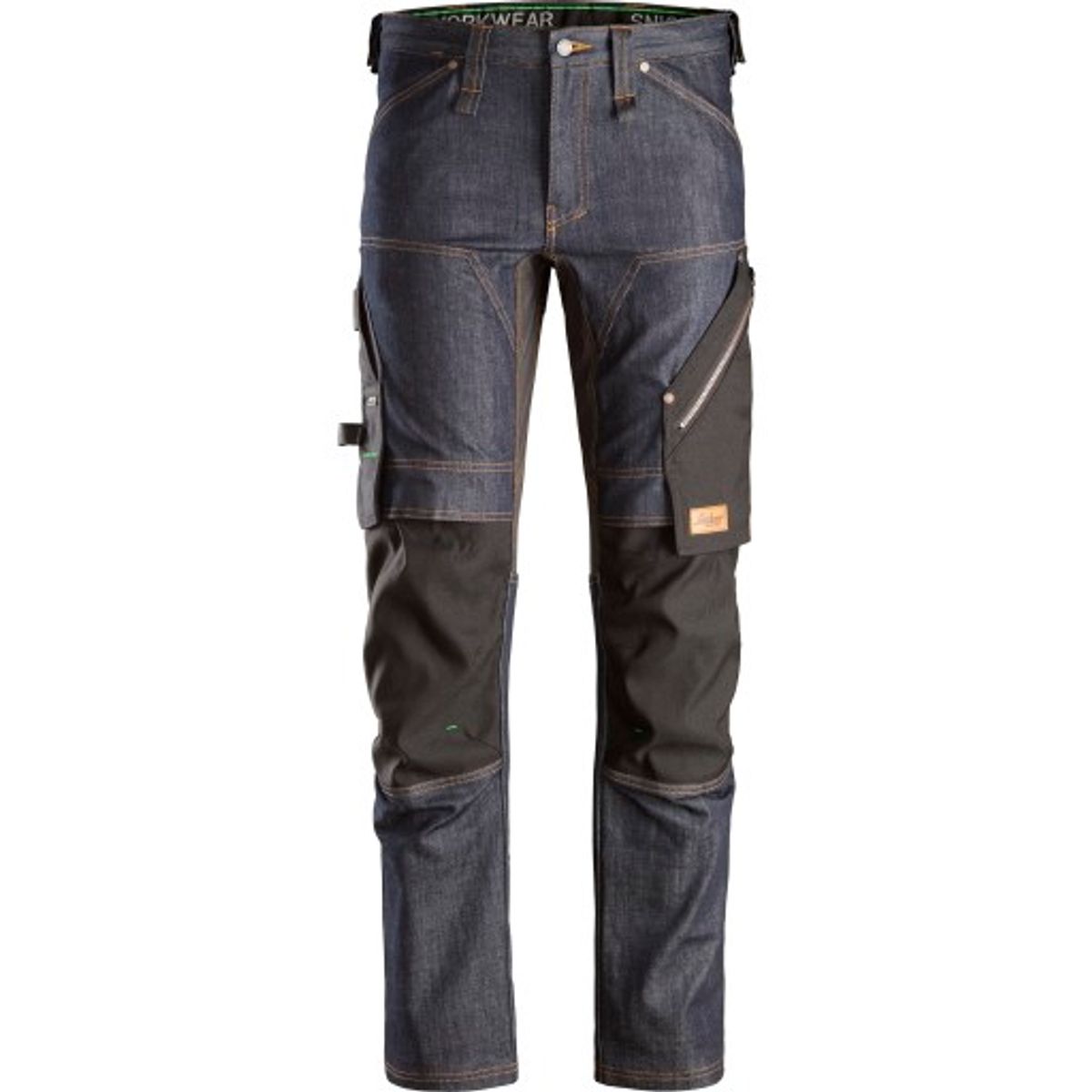 Snickers stretch buks 6956 slim fit, FlexiWork denim, str. 96