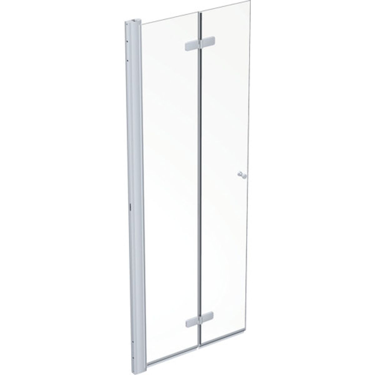 foldedør 900x2000mm Contura Shower aluminium