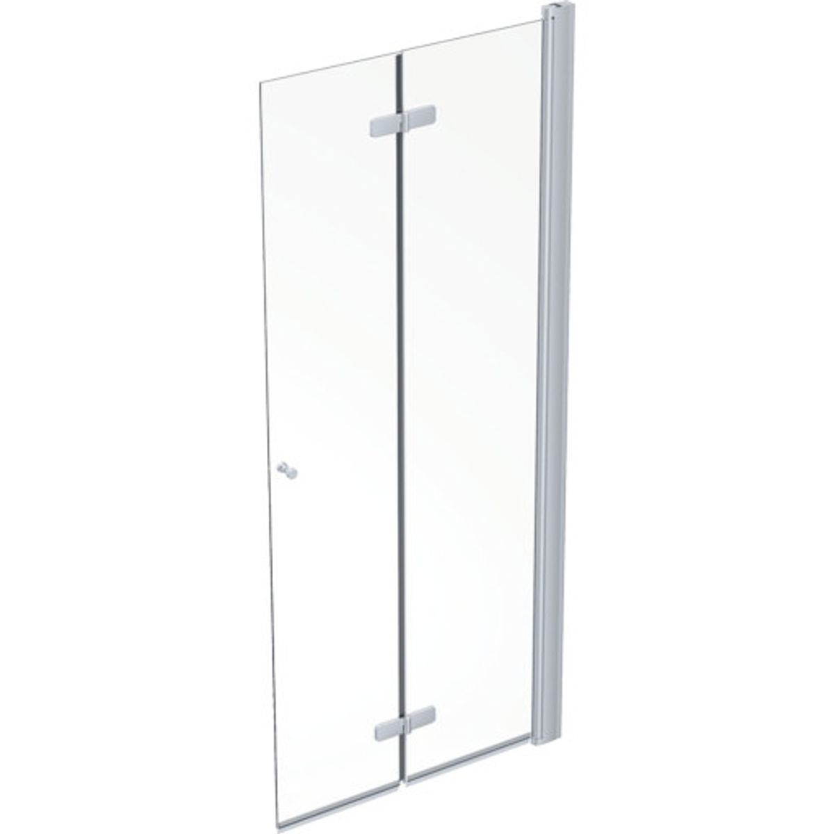 foldedør 900x2000mm Contura Shower aluminium