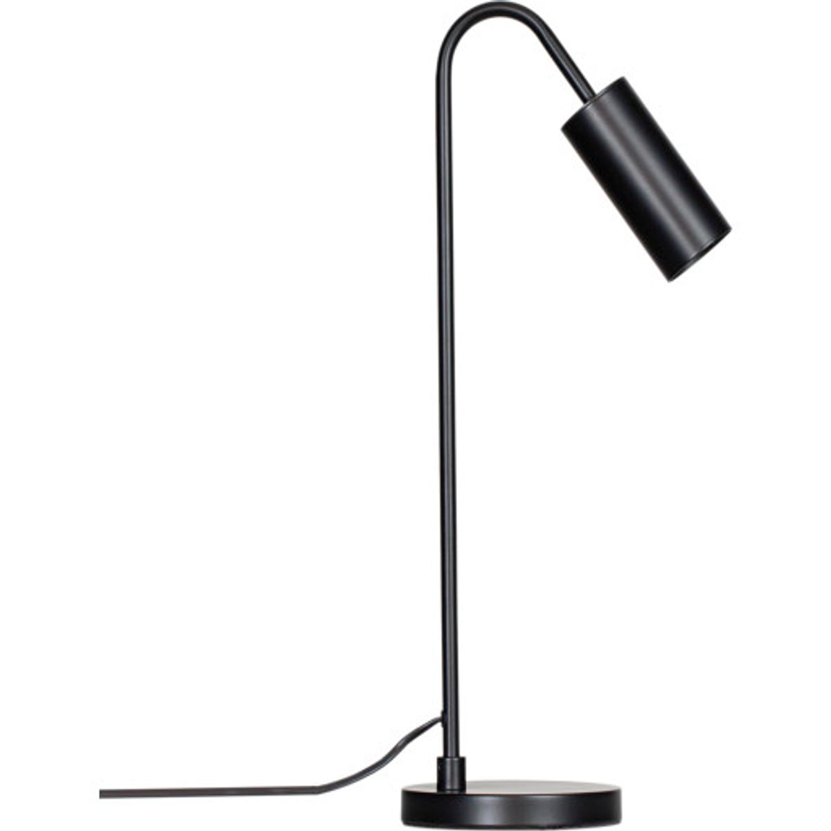 Curve Bordlampe GU10, mat sort