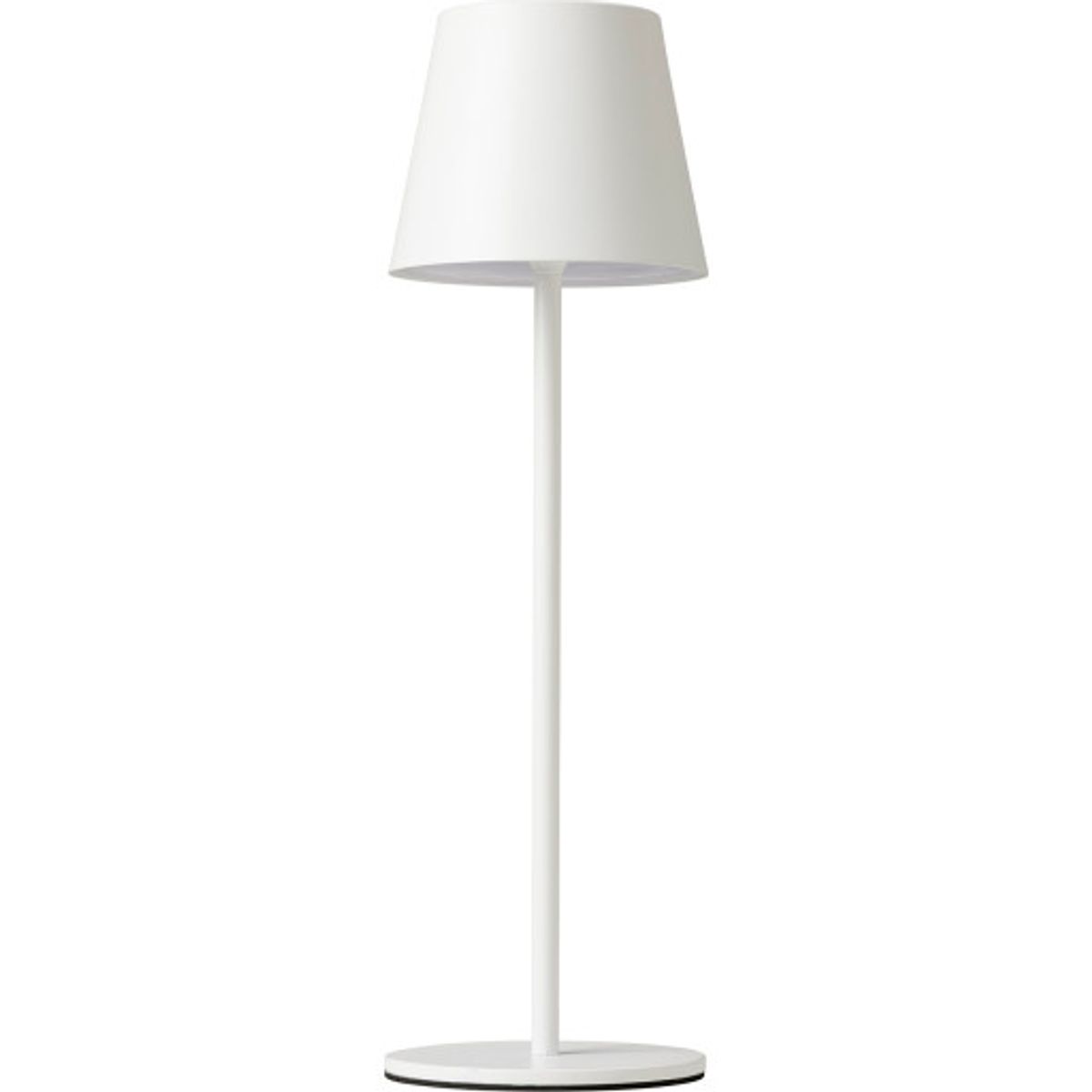 Nielsen Light One genopladelig bordlampe, hvid