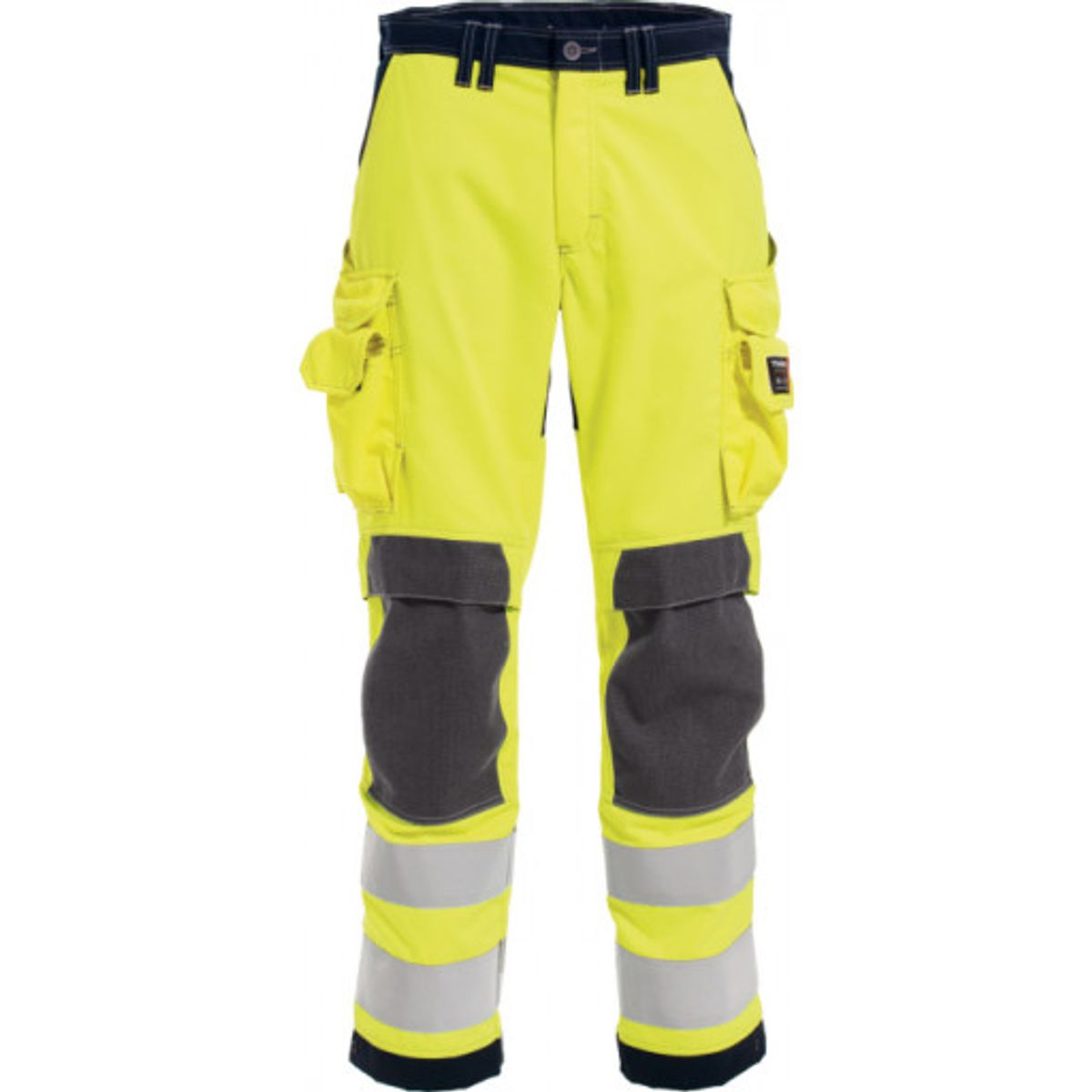 Flammehæmmende buks 582081, High-Vis kl.2 gul/marineblå, 154