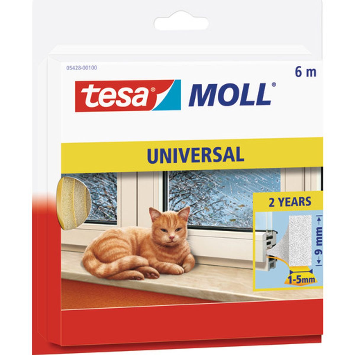 Tesamoll Universal skumliste i 6 m