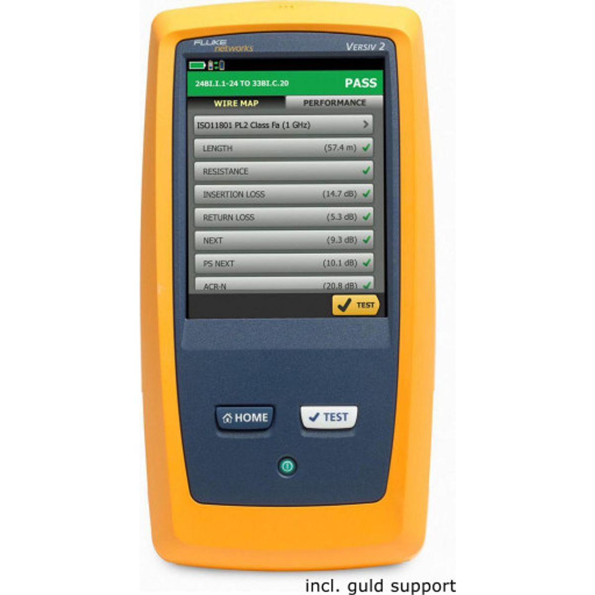 Fluke DSX2-5000/GLD INT Cable Analyzer Versiv