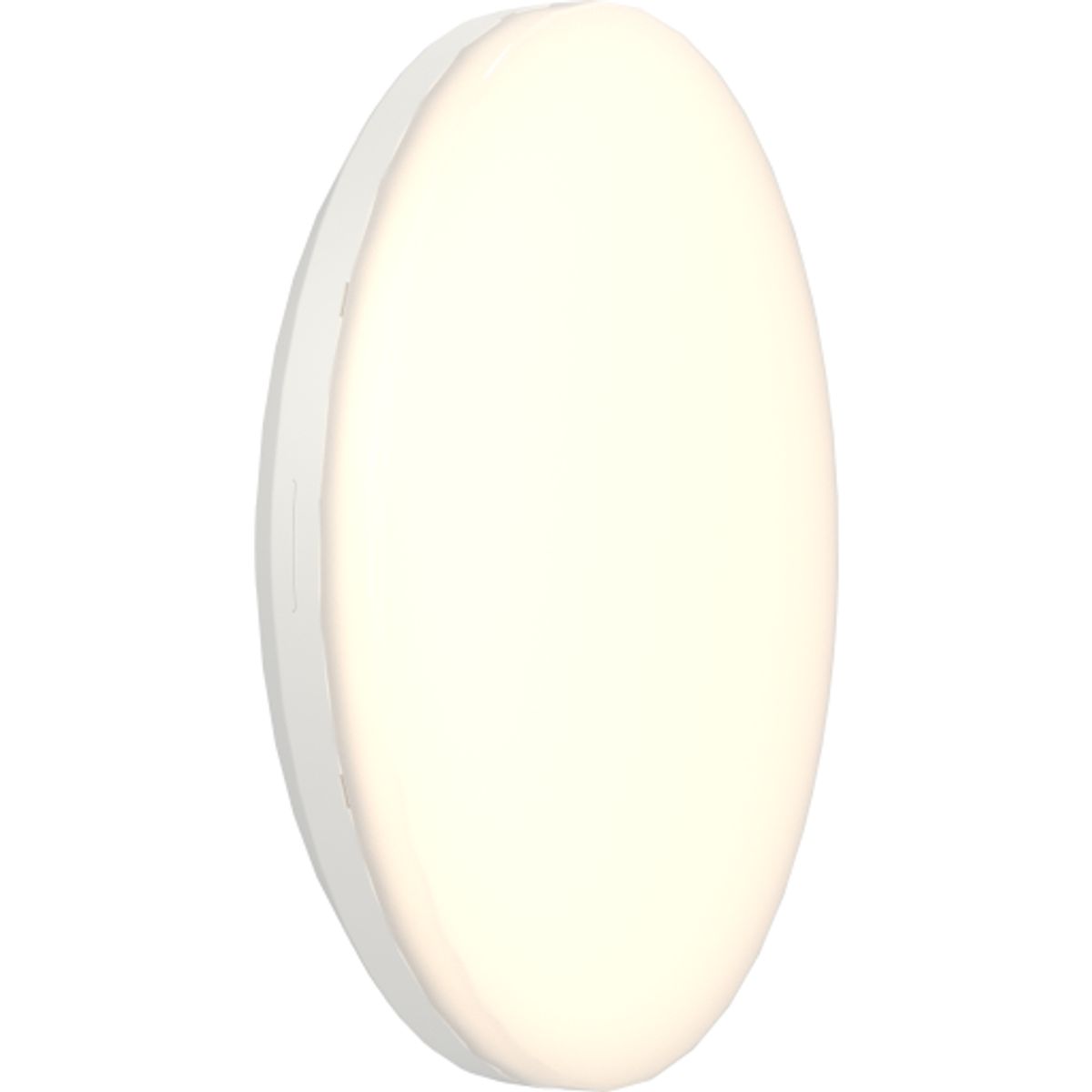 Mercurial 2 IP54 Plafond Kor. NødST 34W 3K/4K Ø500mm Hvid