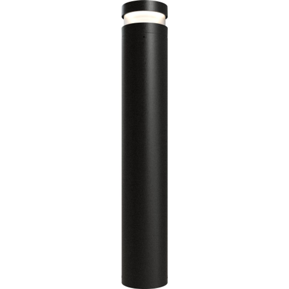 Avio Bollard 1000mm Warm White Black