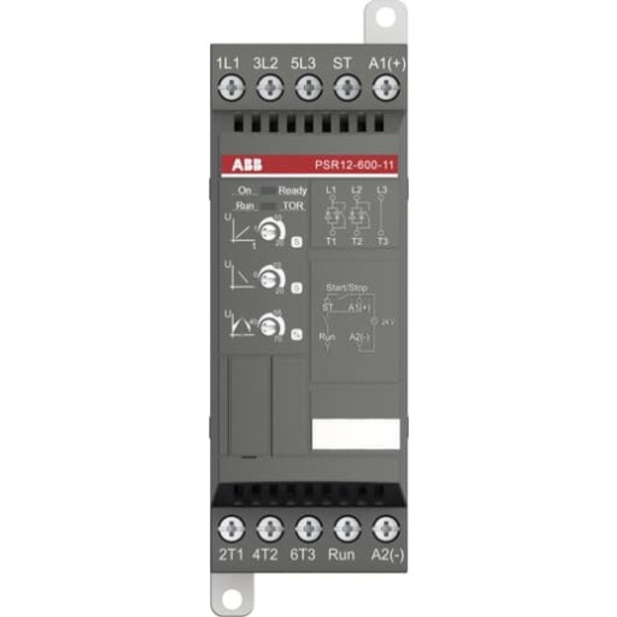 Softstarter 5,5kW 400V 12,0A 24VAC/DC indb. By-pass PSR12-600-11