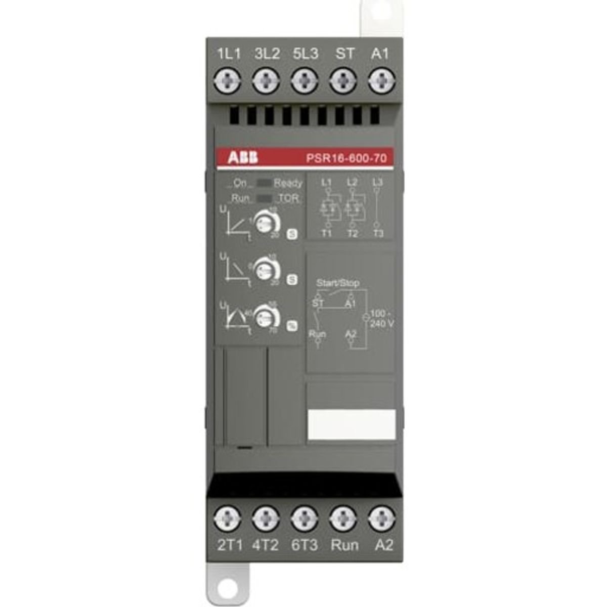 Softstarter 7,5kW 400V 15,0A 230V indb. By-pass PSR16-600-70