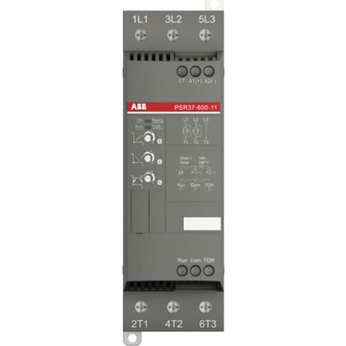 Softstarter 18,5kW 400V 37,0A 24VAC/DC indb By-pass PSR37-600-11