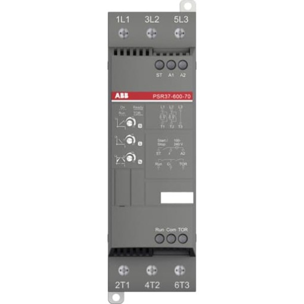 Softstarter 18,5kW 400V 37,0A 230V indb. By-pass PSR37-600-70