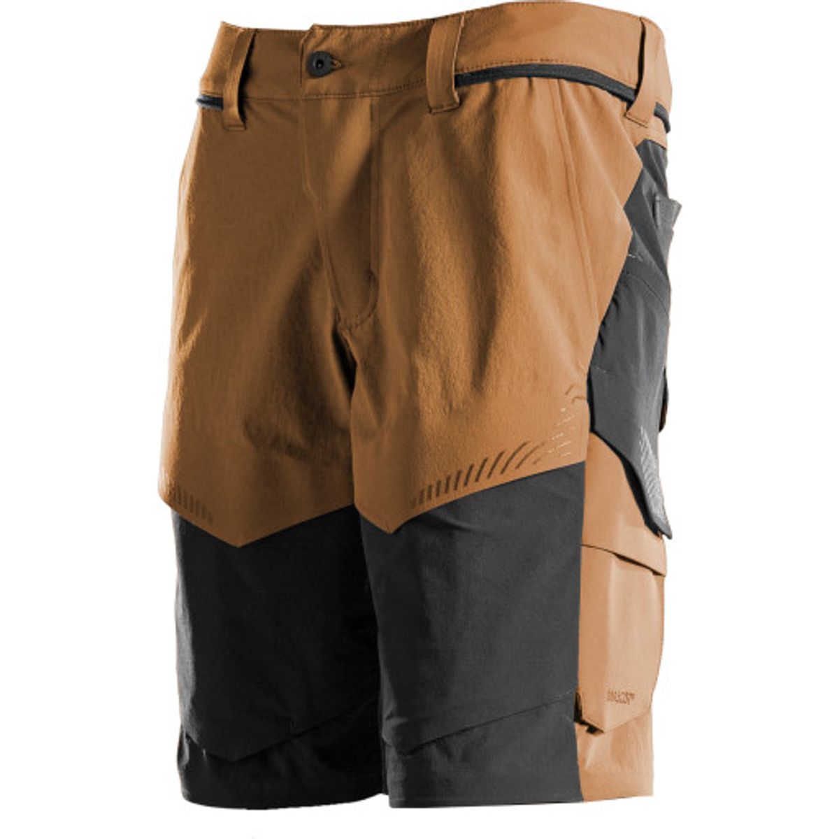 Mascot shorts 22149-605 stretch, nøddebrun/sort lgd. 24 str. C51