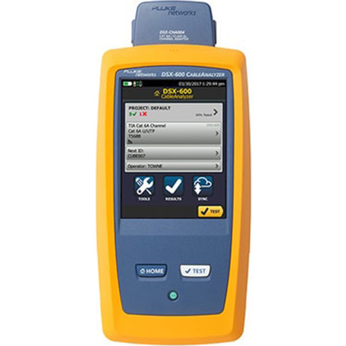 DSX-602-PRO INT Cable Analyzer With permanent Link Adapter