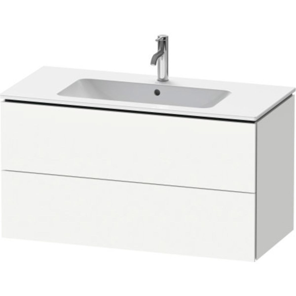 Duravit L-Cube underskab, 102x48 cm, mat hvid