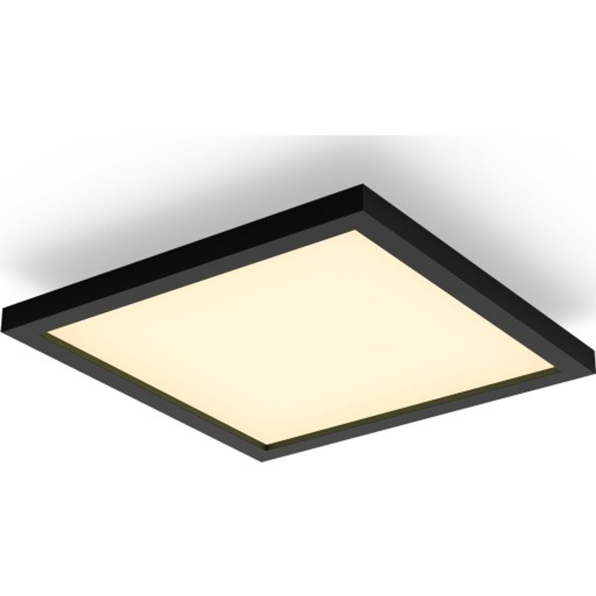 Philips Hue Aurelle LED panel, sort, 30x30 cm