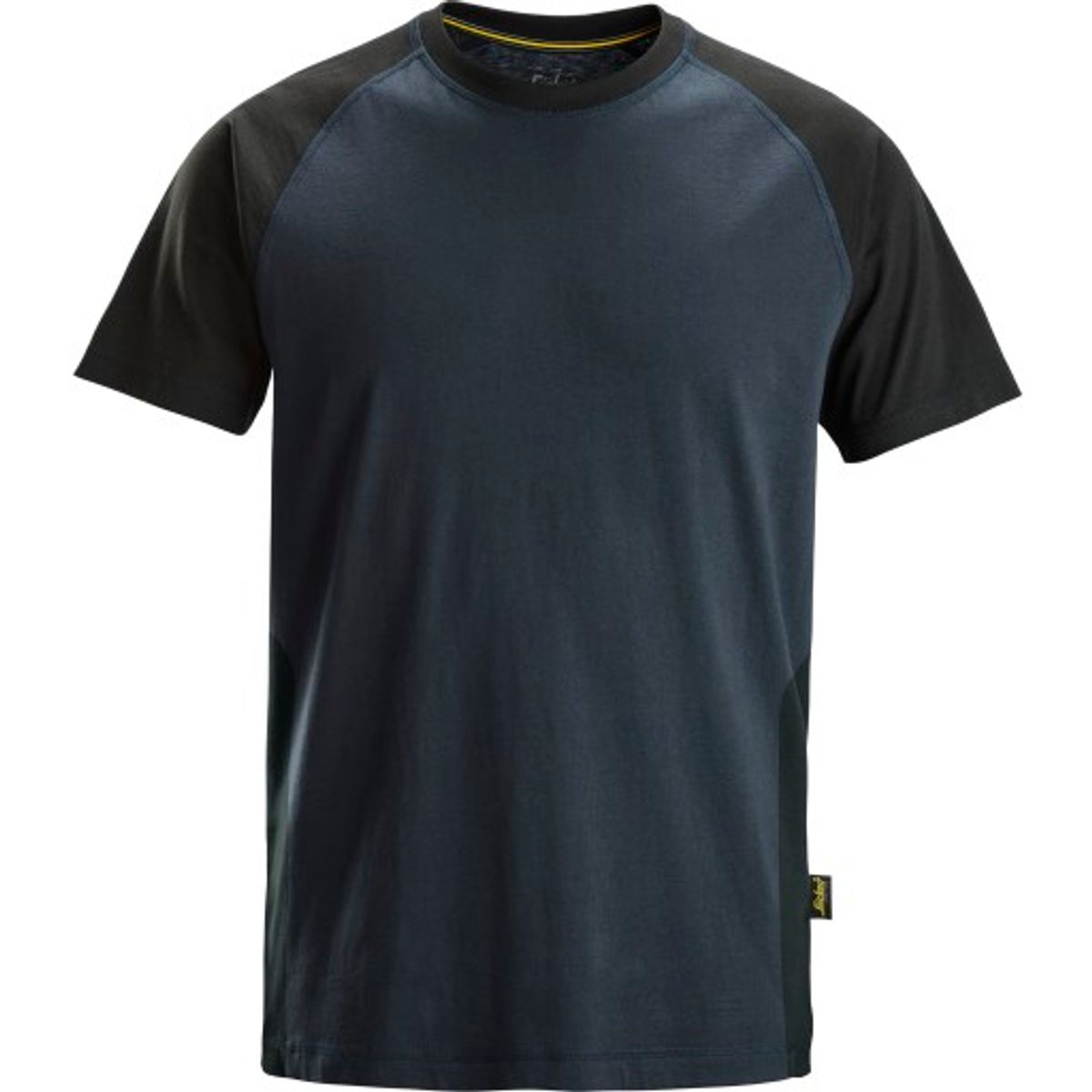 Snickers klassisk T-shirt 2550, tofarvet navy/sort, str. XS