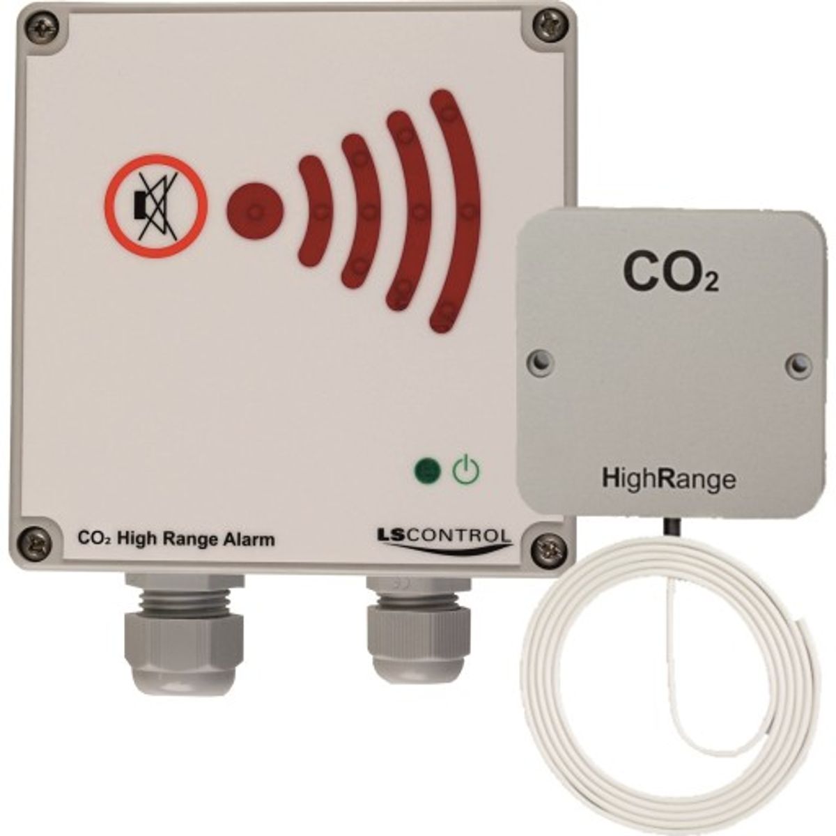 CO2 Alarm System Komplet