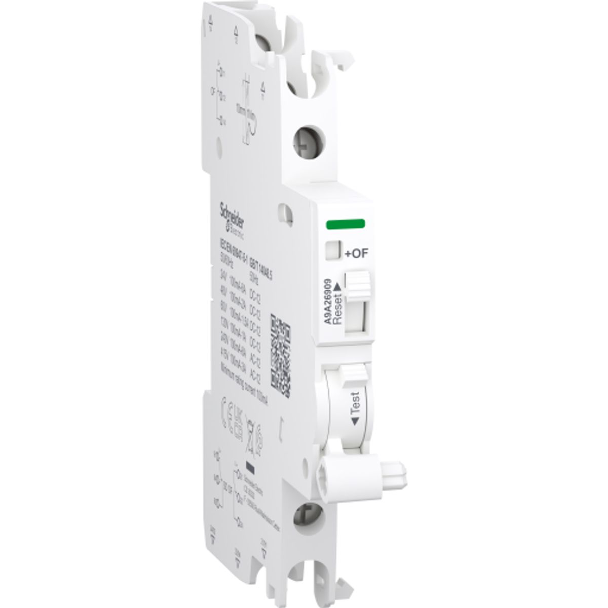 Acti9 Signal & Alarm kontakt iOF 1OC 100mA til 6A, A9A26909